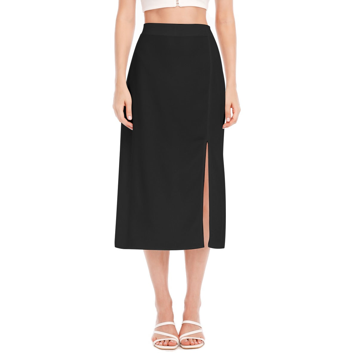 Sexy High Slit Long Skirt