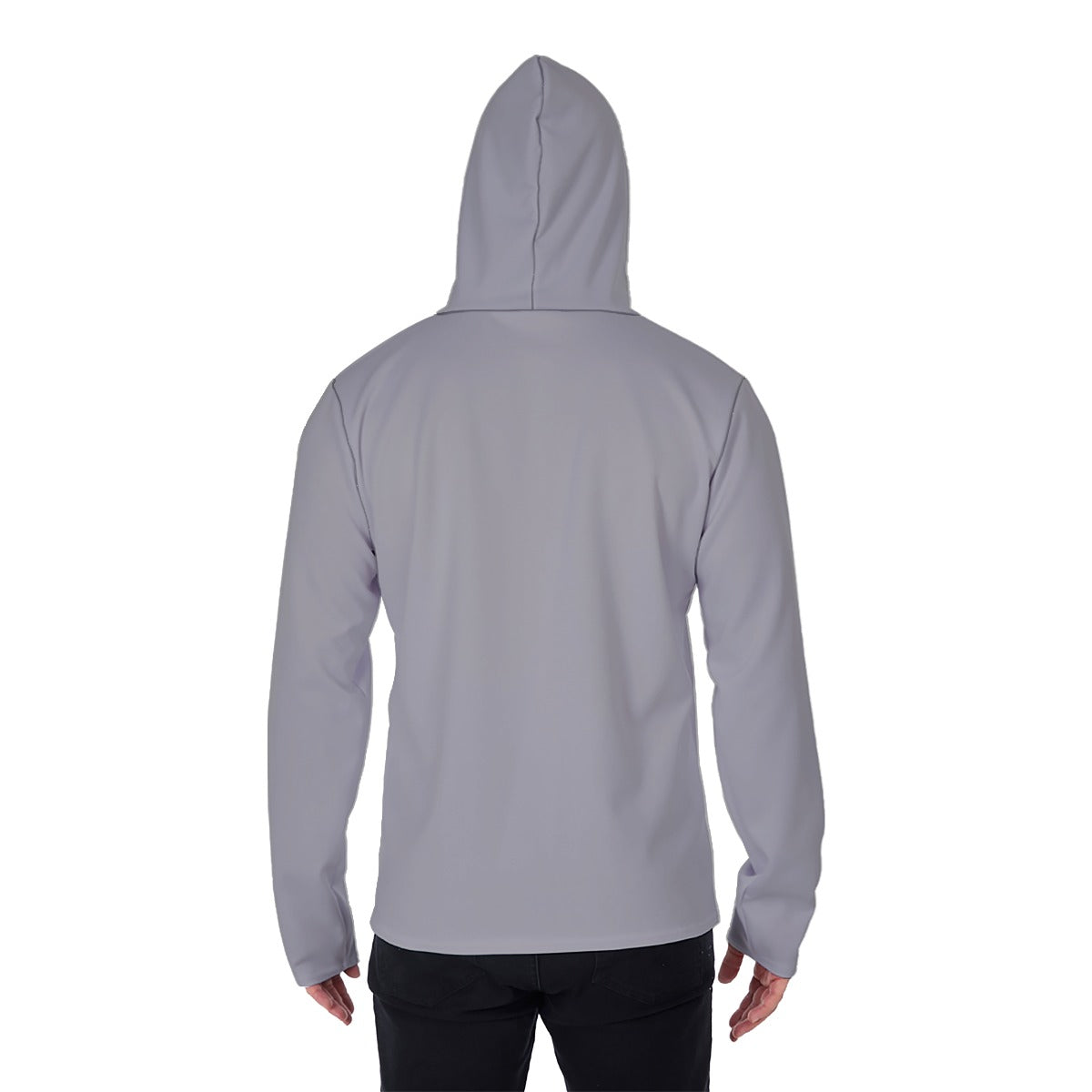 Men's Heavy Fleece Hoodie With Mask