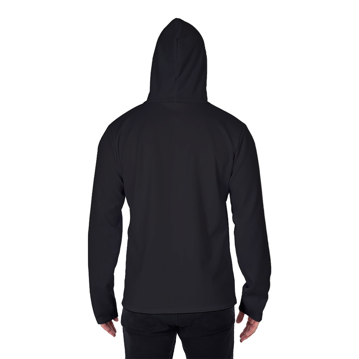 Men's Heavy Fleece Hoodie With Mask