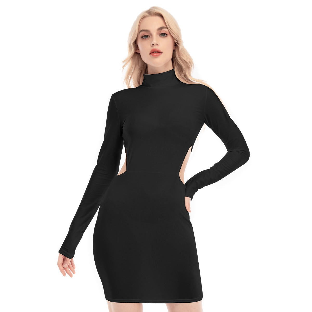 Waist Hollow Hip Dress