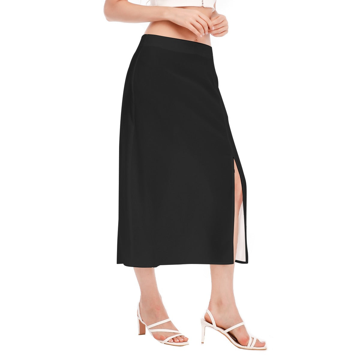 Sexy High Slit Long Skirt