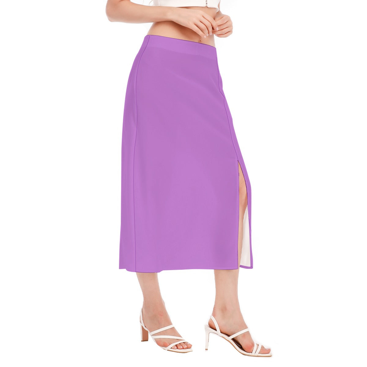 Sexy High Slit Long Skirt